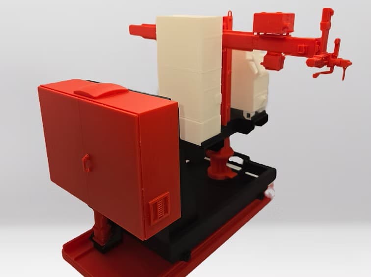 Mobile Welder Cart — 3D Printed Prototype